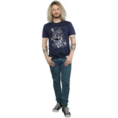 Absolute Cult Bugs Bunny Blu Navy X-Large - Maglietta Absolute Cult Bugs Bunny Blu Navy X-Large - Maglietta