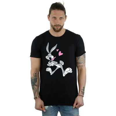Absolute Cult Bugs Bunny Schwarzes Slim Fit T-Shirt - Cartoon Absolute Cult Bugs Bunny Schwarzes Slim Fit T-Shirt - Cartoon