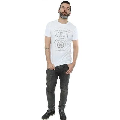 Absolute Cult Marvin The Martian T-Shirt Bianco Slim Fit Absolute Cult Marvin The Martian T-Shirt Bianco Slim Fit