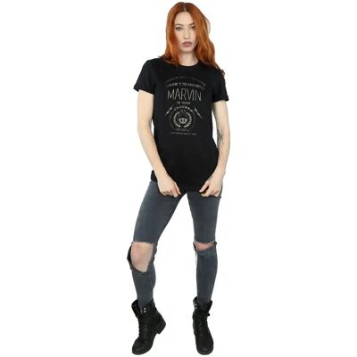 Absolute Cult Marvin The Martian Schwarzes T-Shirt Absolute Cult Marvin The Martian Schwarzes T-Shirt