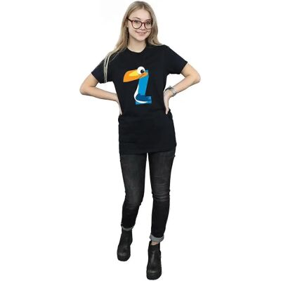 Disney Zazu Boyfriend Fit T-Shirt Schwarz - T-Shirt Disney Zazu Boyfriend Fit T-Shirt Schwarz - T-Shirt