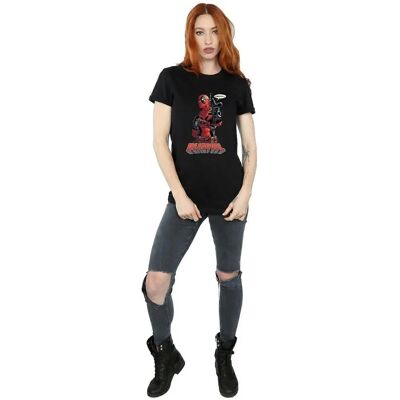 Absolute Cult Marvel Deadpool Hey Du Freund Passform T-Shirt - T-Shirt Absolute Cult Marvel Deadpool Hey Du Freund Passform T-Shirt - T-Shirt