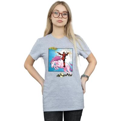 Absolute Cult Marvel Deadpool Hey You Boyfriend T-Shirt - Casual Marvel Tee Absolute Cult Marvel Deadpool Hey You Boyfriend T-Shirt - Casual Marvel Tee