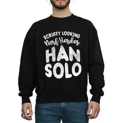 Absolute Cult Han Solo Weiß Sweatshirt - Star Wars Absolute Cult Han Solo Weiß Sweatshirt - Star Wars