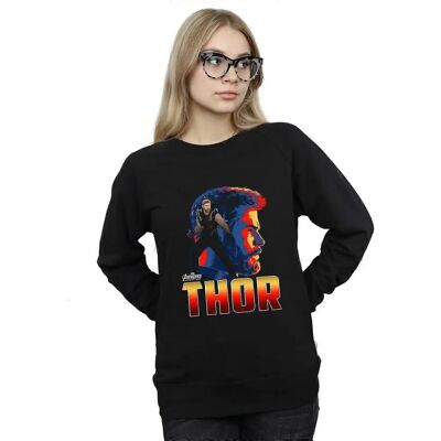 Marvel Thor Sweatshirt - Avengers Infinity War Schwarz Small Marvel Thor Sweatshirt - Avengers Infinity War Schwarz Small