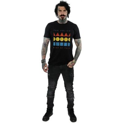 Absolute Cult The Police Herren King Of Pain T-Shirt - Schwarz Small - T-Shirt Absolute Cult The Police Herren King Of Pain T-Shirt - Schwarz Small - T-Shirt