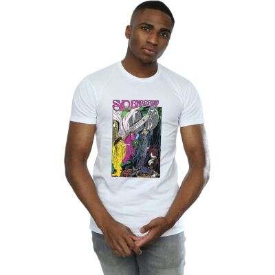 Pertemba FR - Herren Syd Barrett Elfen Poster T-Shirt Weiß Pertemba FR - Herren Syd Barrett Elfen Poster T-Shirt Weiß