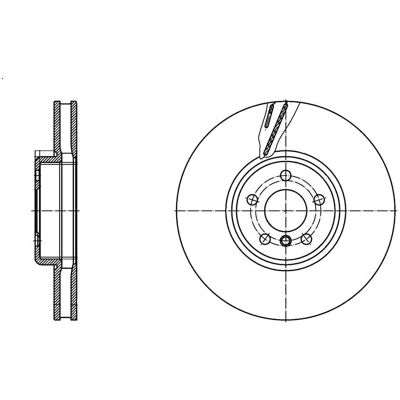 BLUE PRINT Disque de frein BMW - Ventilé 36mm - 348mm - 5 trous BLUE PRINT Disque de frein BMW - Ventilé 36mm - 348mm - 5 trous