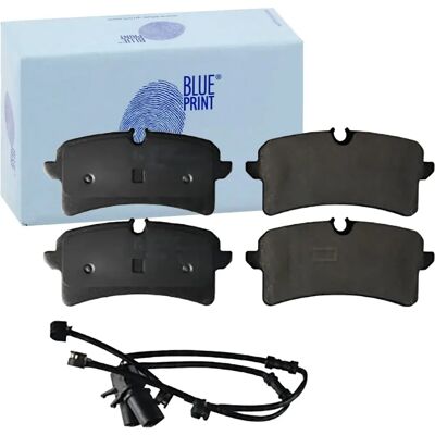 Blue Print ADBP420034 Rear Brake Pads with Wear Indicator - Brake Pads Blue Print ADBP420034 Rear Brake Pads with Wear Indicator - Brake Pads