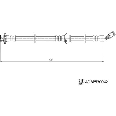 Blue Print Elastyczna przewód hamulcowy ADBP530042 - Przewód hamulcowy Blue Print Elastyczna przewód hamulcowy ADBP530042 - Przewód hamulcowy