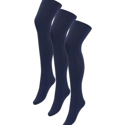 Unbranded - 100D Opaque - 3-pack - Tights Unbranded - 100D Opaque - 3-pack - Tights
