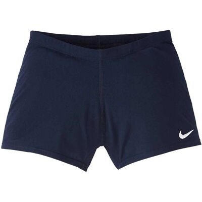 Bañador Nike para niños HydraStrong Pierna Cuadrada - Marina Medianoche - Traje de baño Bañador Nike para niños HydraStrong Pierna Cuadrada - Marina Medianoche - Traje de baño