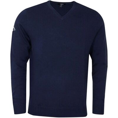 Callaway Herre V-hals Sweater - Letvægts, Merino Uld Callaway Herre V-hals Sweater - Letvægts, Merino Uld