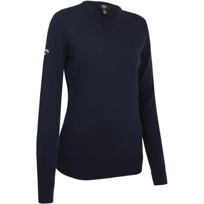 Callaway V-Ausschnitt Merino Pullover - Dunkelblau - Pullover Callaway V-Ausschnitt Merino Pullover - Dunkelblau - Pullover