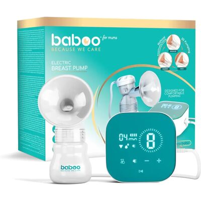 Baboo Baby Breast Pump - 3D Suction Technology - Silent Operation Baboo Baby Breast Pump - 3D Suction Technology - Silent Operation