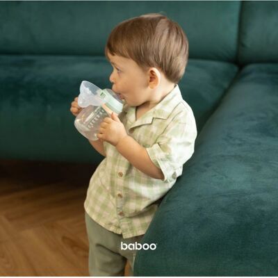 Baboo Peachy Keen Kids’ Cup - Silicone Spout 6m+ 260ml Baboo Peachy Keen Kids’ Cup - Silicone Spout 6m+ 260ml
