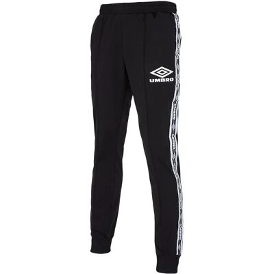 Umbro Zwarte Getapte Trainingsbroek - Jongens Joggingbroek Umbro Zwarte Getapte Trainingsbroek - Jongens Joggingbroek