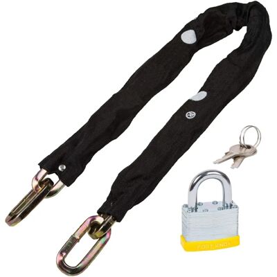 SPARES2GO - Heavy Duty Chain - 8mm - 3ft - Chain Lock SPARES2GO - Heavy Duty Chain - 8mm - 3ft - Chain Lock