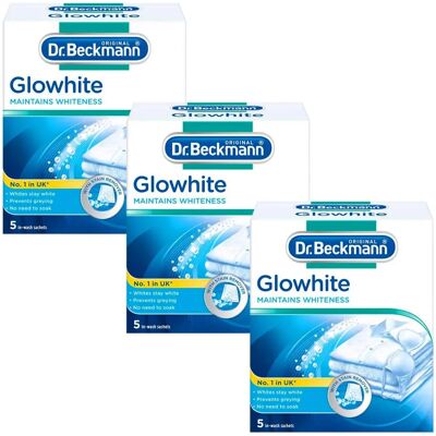Dr Beckmann Glowhite - 15 x 40 g sachets - Fabric Whitener Dr Beckmann Glowhite - 15 x 40 g sachets - Fabric Whitener
