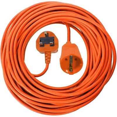 SPARES2GO RYNO GT2318 ME1030G 10m UK plug Power cable SPARES2GO RYNO GT2318 ME1030G 10m UK plug Power cable