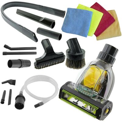 SPARES2GO - Valet Kit - 32mm - Universal - Car detailing kit SPARES2GO - Valet Kit - 32mm - Universal - Car detailing kit