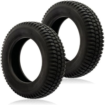 Spares2go - 3.00 X 8 Mobility Scooter Tyre - Block Tread Spares2go - 3.00 X 8 Mobility Scooter Tyre - Block Tread