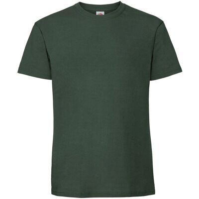 Fruit Of The Loom Green Model S T-Shirt - T-Shirt Fruit Of The Loom Green Model S T-Shirt - T-Shirt