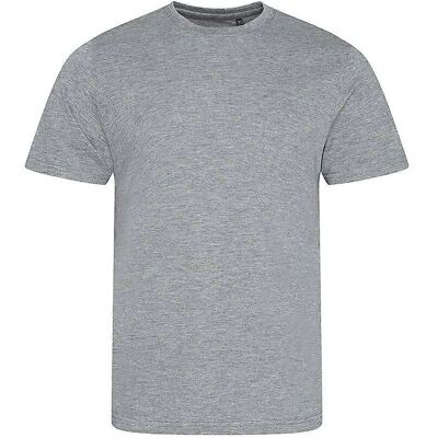 AWDis Mens Tri Blend Heather Grey T-Shirt - T-Shirt AWDis Mens Tri Blend Heather Grey T-Shirt - T-Shirt