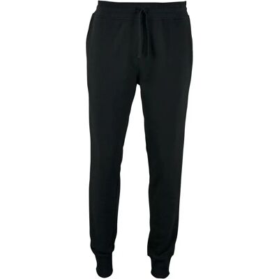 Sols Heren Jake Slim Fit Jogging Broek - Zwart - Joggingbroek Sols Heren Jake Slim Fit Jogging Broek - Zwart - Joggingbroek