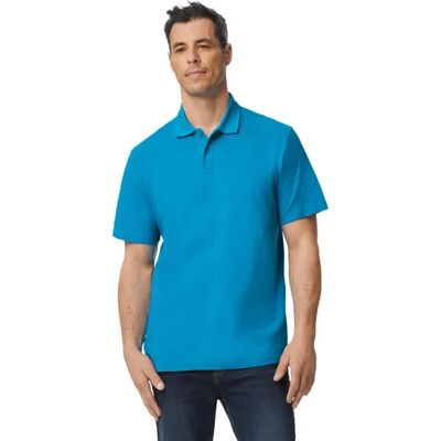 Gildan Softstyle 3XL Sapphire Polo Shirt Gildan Softstyle 3XL Sapphire Polo Shirt