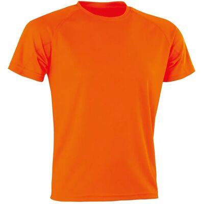 Spiro Aircool T-Shirt Flo Orange 2XL - T-Shirt Spiro Aircool T-Shirt Flo Orange 2XL - T-Shirt