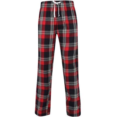 Skinni Fit - Tartan Lounge Pants - Red/Blue - XL - Pants Skinni Fit - Tartan Lounge Pants - Red/Blue - XL - Pants