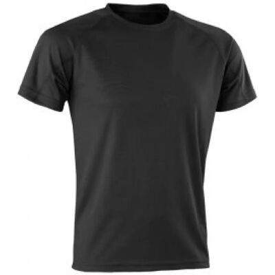 Spiro XXL Black Aircool T-Shirt - T-Shirt Spiro XXL Black Aircool T-Shirt - T-Shirt