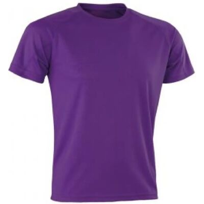 Spiro Purple XXL Men’s Aircool T-Shirt - T-Shirt Spiro Purple XXL Men’s Aircool T-Shirt - T-Shirt