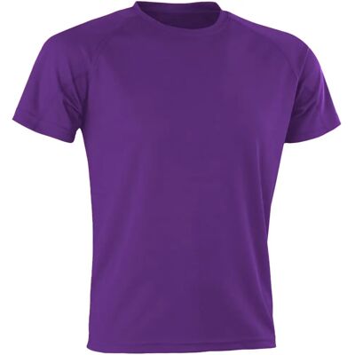 Spiro Aircool Purple 3XL T-Shirt - Men Spiro Aircool Purple 3XL T-Shirt - Men
