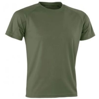 Spiro Aircool XS T-Shirt - Breathable, Quick Drying, Comfort Fit Spiro Aircool XS T-Shirt - Breathable, Quick Drying, Comfort Fit