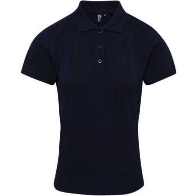 Premier Navy Coolchecker Plus Piqu Polo - Poloshirt Premier Navy Coolchecker Plus Piqu Polo - Poloshirt