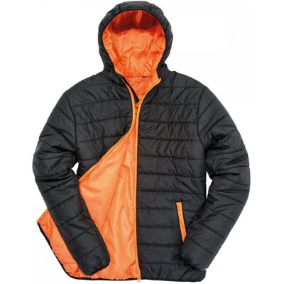 Result Core - Soft Padded Jacket - Black/Orange - XS UK - Jacket Result Core - Soft Padded Jacket - Black/Orange - XS UK - Jacket