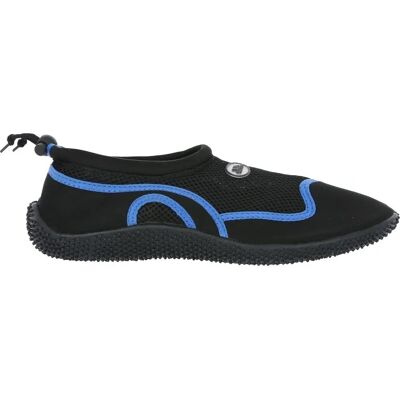 Trepass Unisex Paddle Aqua Swimming Shoe - Black/Blue - Size 4 Trepass Unisex Paddle Aqua Swimming Shoe - Black/Blue - Size 4