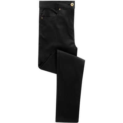 Premier Dames Performance Chino - Zwart - 24L Premier Dames Performance Chino - Zwart - 24L