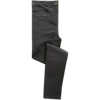 Premier Womens/ladies Charcoal Performance Chinos - Model 18L Premier Womens/ladies Charcoal Performance Chinos - Model 18L