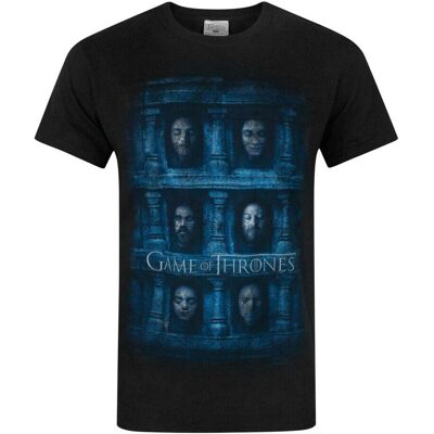 Game Of Thrones Official Mens Hall Of Face T-Shirt Game Of Thrones Official Mens Hall Of Face T-Shirt