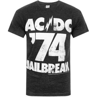 Amplified AC/DC Jailbreak T-Shirt Black - T-Shirt Amplified AC/DC Jailbreak T-Shirt Black - T-Shirt