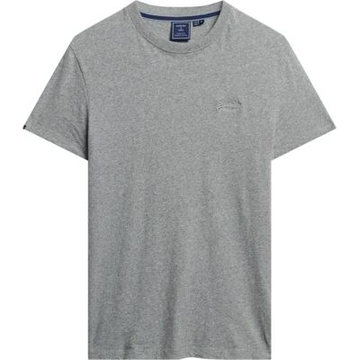 Superdry Vintage Logo Embroidered T-Shirt (M1011245A) noos grey marl Superdry Vintage Logo Embroidered T-Shirt (M1011245A) noos grey marl