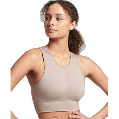 Γυναικείο Αθλητικό Σλιπ Superdry Core Seamless με Μεσαία Υποστήριξη - Γκρι Γυναικείο Αθλητικό Σλιπ Superdry Core Seamless με Μεσαία Υποστήριξη - Γκρι