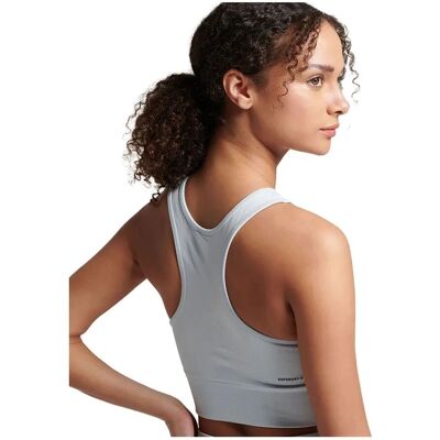 Αθλητικό Σουτιέν Γυναικών Superdry Core Seamless Μπλε Αθλητικό Σουτιέν Γυναικών Superdry Core Seamless Μπλε