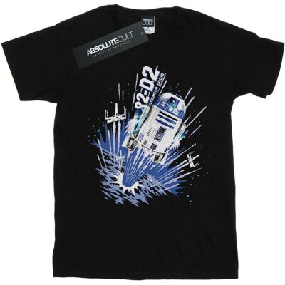 Absolute Cult Star Wars R2-D2 Blast Off T-Shirt Schwarz XXL Absolute Cult Star Wars R2-D2 Blast Off T-Shirt Schwarz XXL