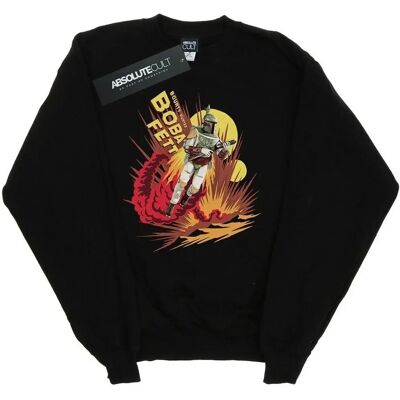 Felpa Star Wars Boba Fett Razzo - Ragazzi 12-13 anni Felpa Star Wars Boba Fett Razzo - Ragazzi 12-13 anni