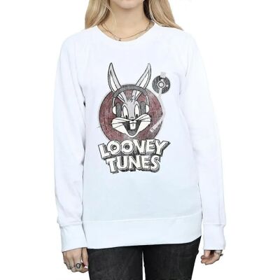Absolute Cult Looney Tunes Bugs Bunny Sweatshirt - White - XX-Large Absolute Cult Looney Tunes Bugs Bunny Sweatshirt - White - XX-Large