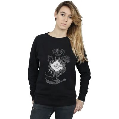 Felpa Harry Potter Mappa del Maraundere - Felpa Felpa Harry Potter Mappa del Maraundere - Felpa